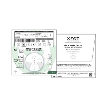 1.56 Progressive SHMC Multifocal MAX PRECISION